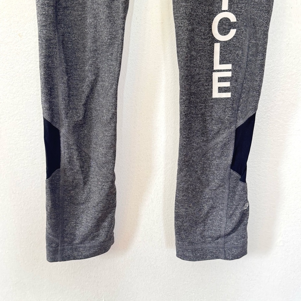 Lululemon X SoulCycle Gray Leggings Performance Stretch Sz 4 - Picture 6 of 12